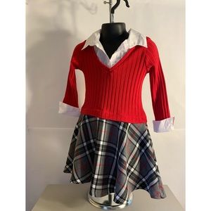 Cute School Girl Dress